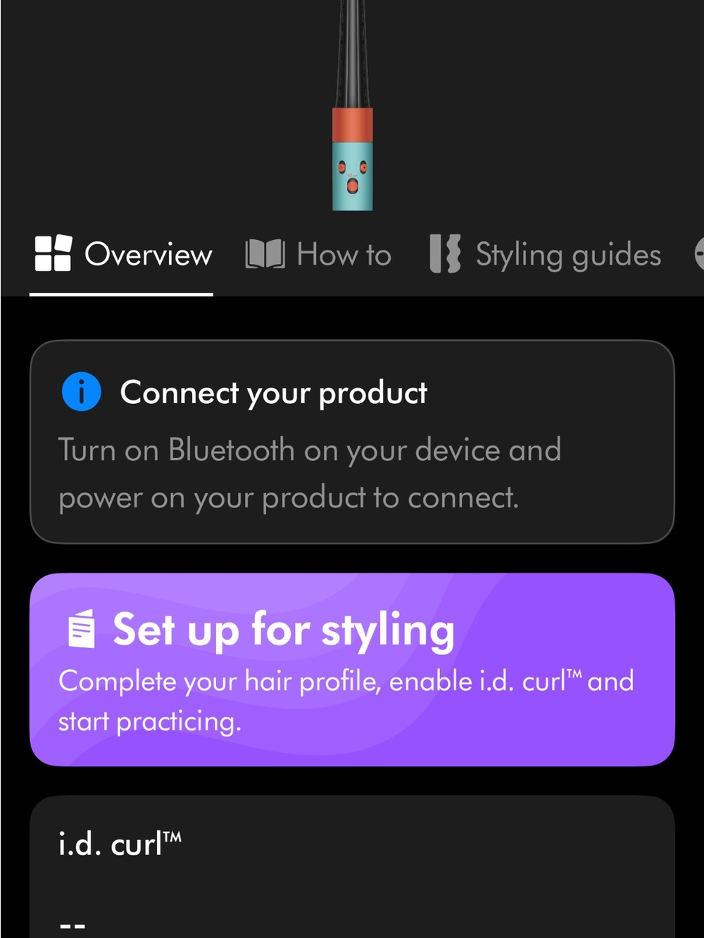 Dyson Airwrap i.d. Multi-Styler in blue and orange - Picture 12 of 12